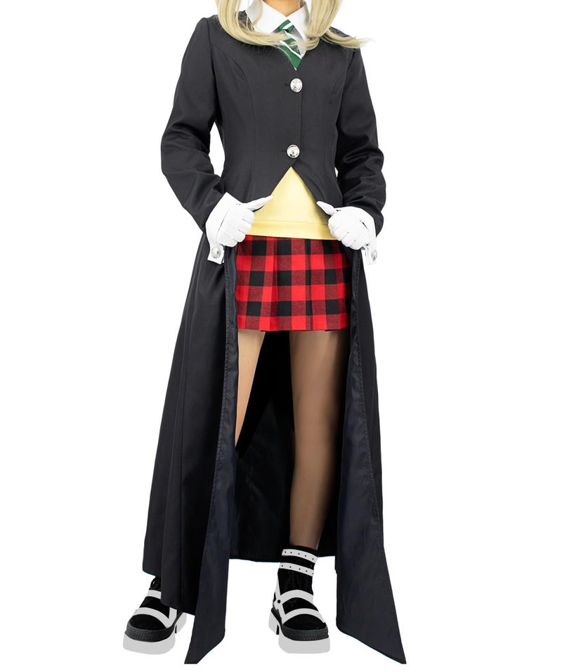 DAZCOS US Size Women's Anime Cosplay Costume Outfit with Gloves Christmas Costume (Women L) - Image 1